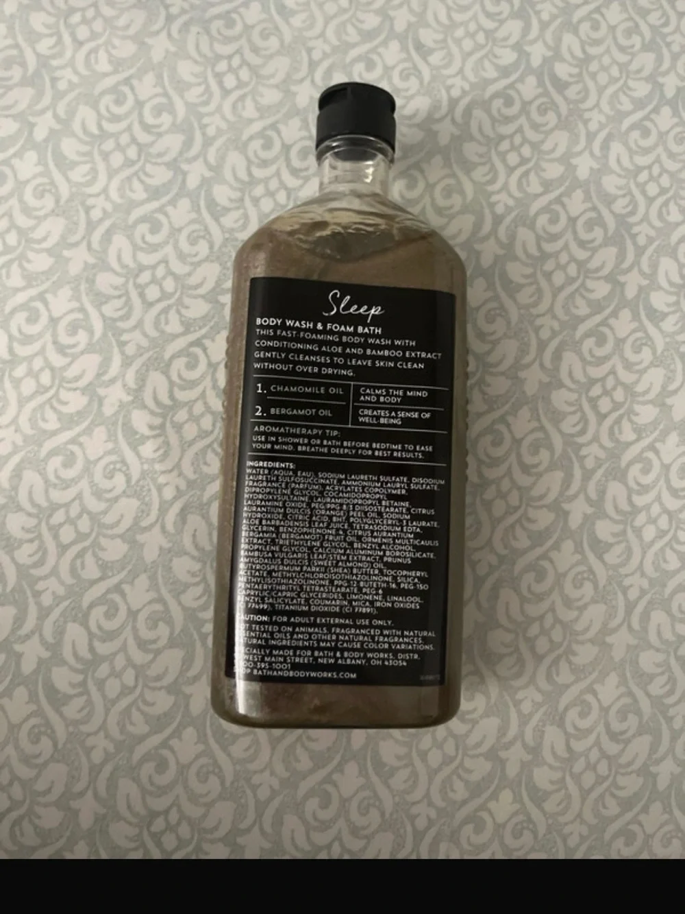 RARE Aromatherapy Sleep Black Chamomile Body Wash